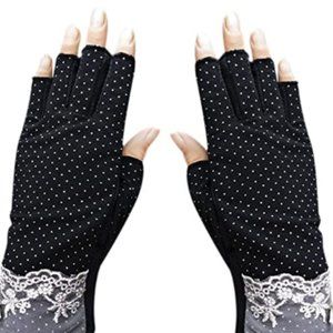 Fingerless anti-skid summer gloves women's